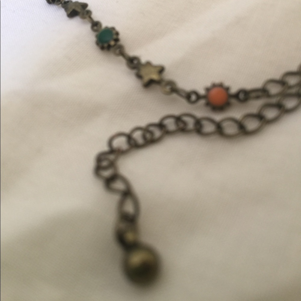 Urban Outfitters Stars and Flowers Choker Necklace